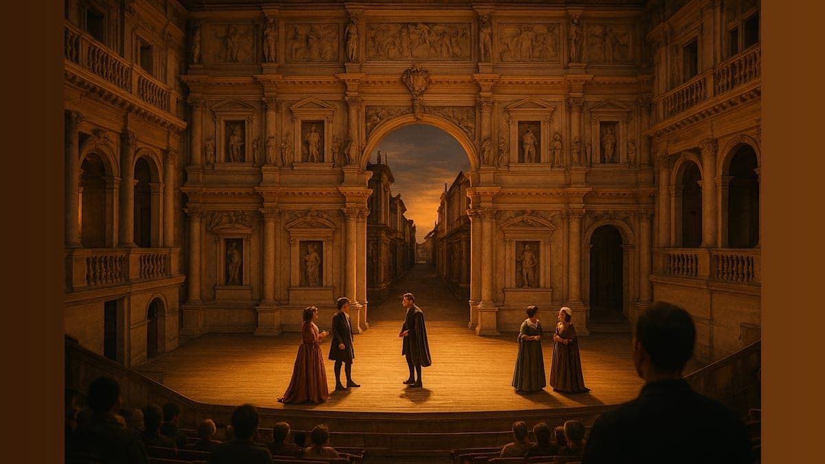 A Dramatic Day in History: From The Teatro Olimpico to Hollywood’s Icons!