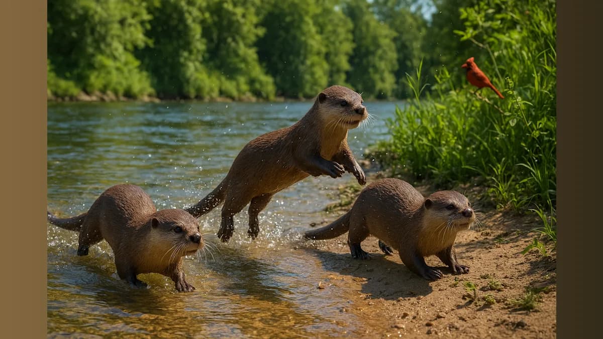 Otters on the Rebound: The Heartwarming Comeback of North America's River Survivors