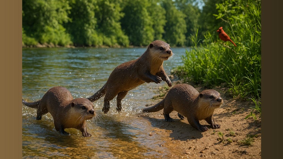 Otters on the Rebound: The Heartwarming Comeback of North America's River Survivors