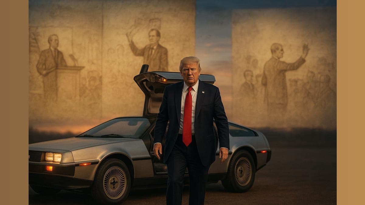 Is Trump a Time Traveler? The Bizarre Conspiracy That’s Buzzing!