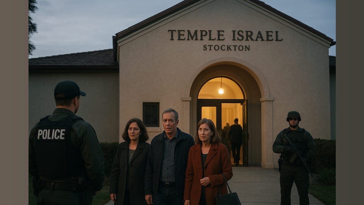 Safety First: How a Stockton Synagogue is Responding to Rising Tensions