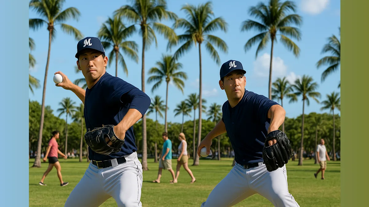 Pitching Practice and Park Star Power: Inside Yamamoto and Kikuchi's Miami Moment