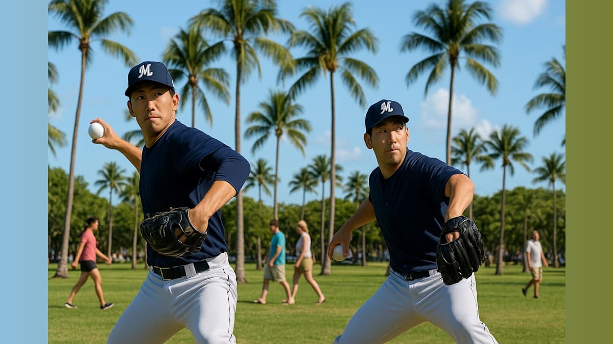 Pitching Practice and Park Star Power: Inside Yamamoto and Kikuchi's Miami Moment