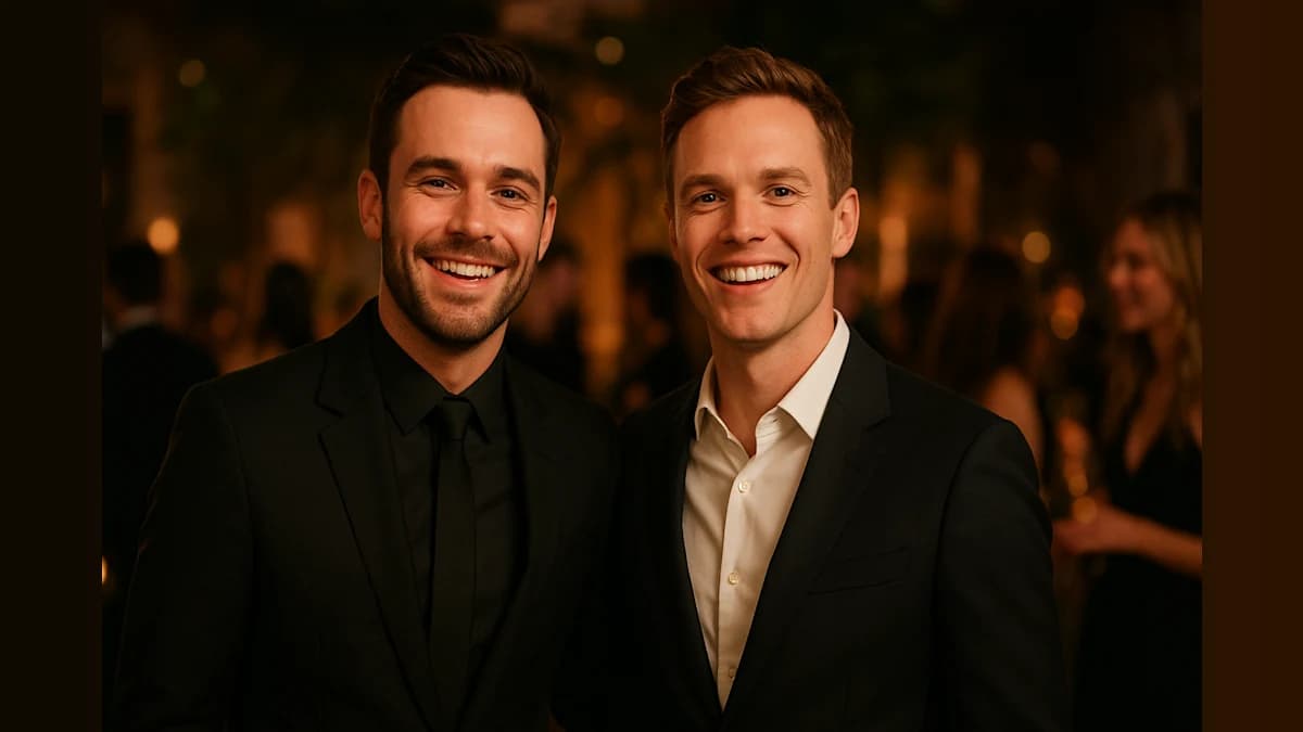 Stars Aligned: Connor Storrie and Hudson Williams Steal the Spotlight at Pre-Oscars Bash!