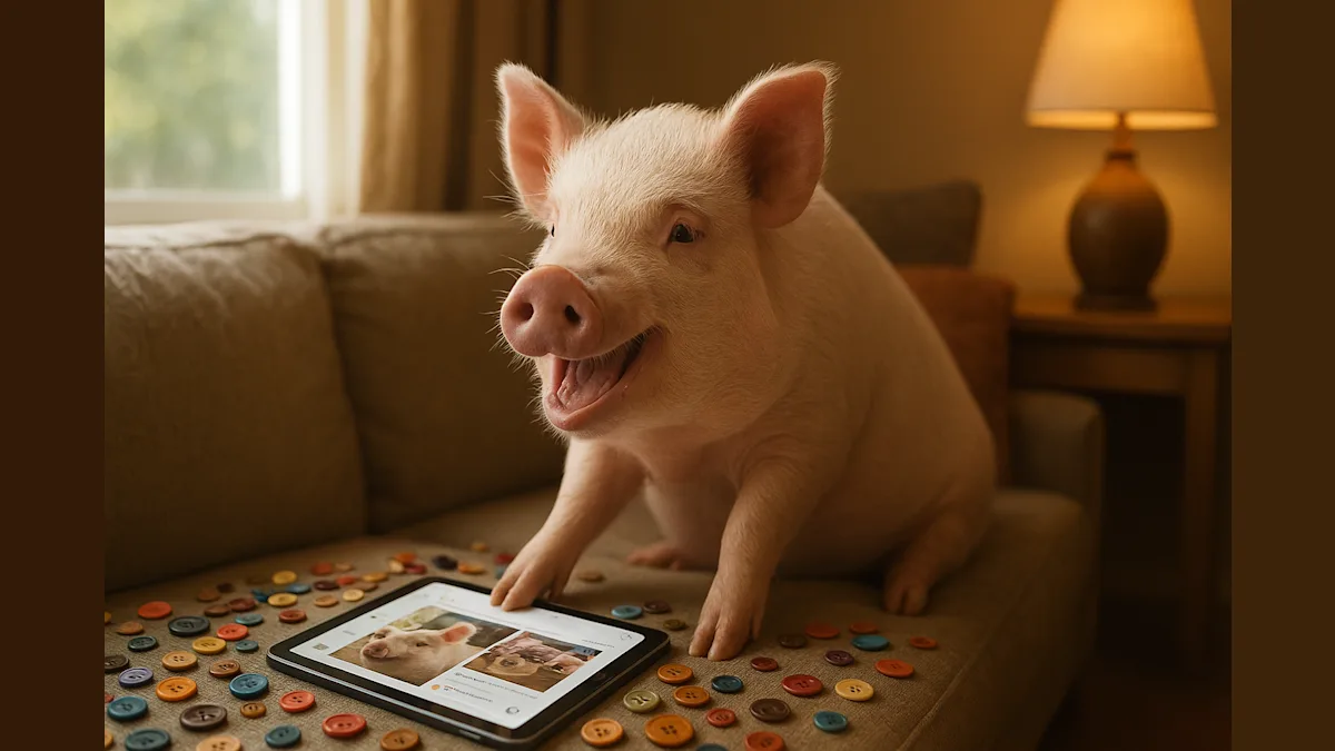 Merlin the Pig: The Insta-Star Who Proved Pigs Can Fly (to Fame)!