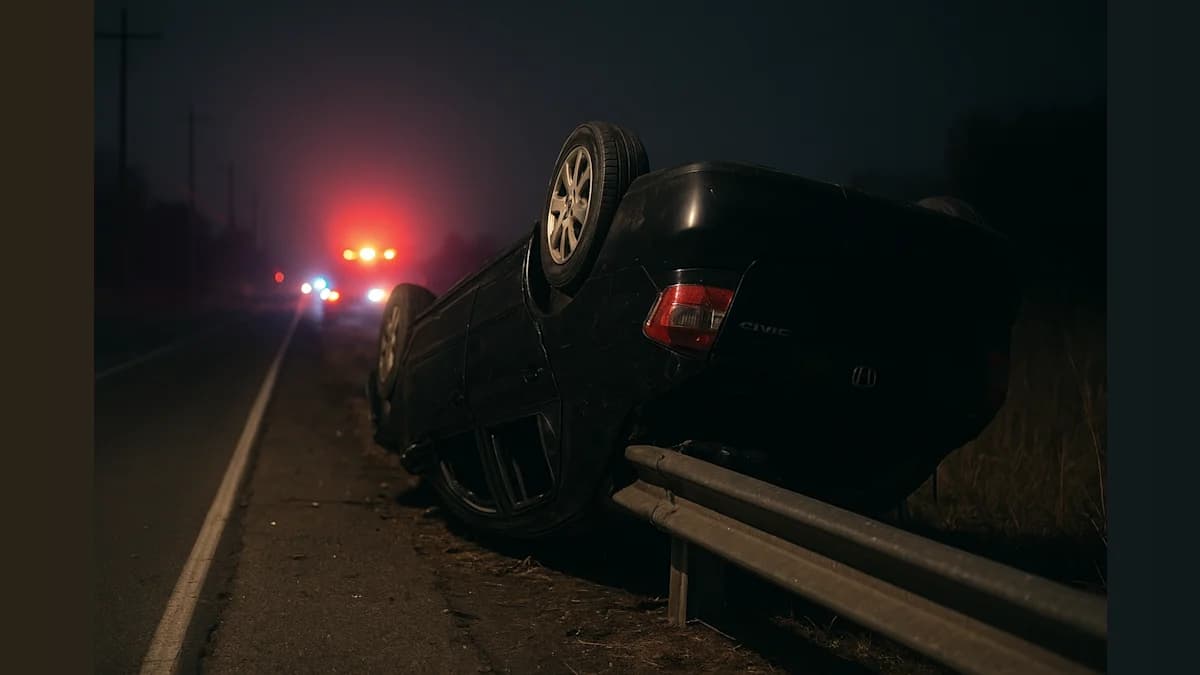 Late-Night Tragedy: Crash Claims Life on SR 99 in Galt