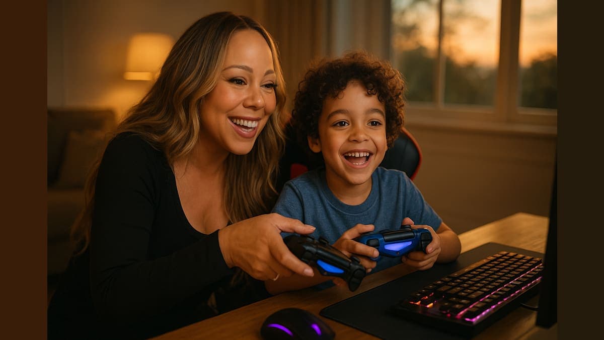 When Mariah Carey Joins Your Twitch: A Surprise Stream with Mom!