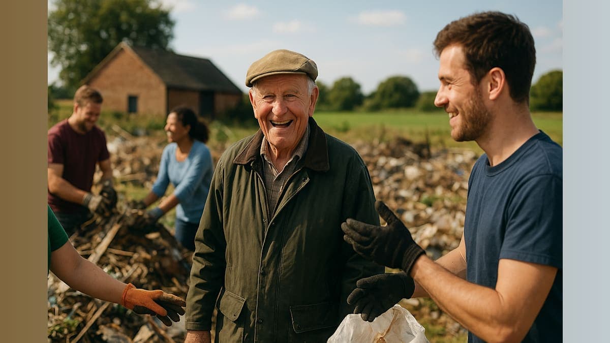 A Farmer's Dirty Dilemma: How a Neighbor’s Generosity Cleaned Up a Mess!