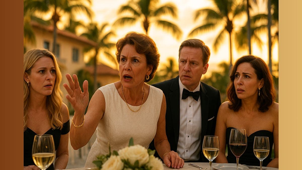 When Etiquette Goes Wrong: "Members Only: Palm Beach" Cast Unleashes on Gale Brophy!