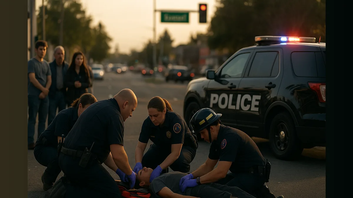 Tragedy Strikes on Sunset Boulevard: Juvenile in Critical Condition After Car Accident