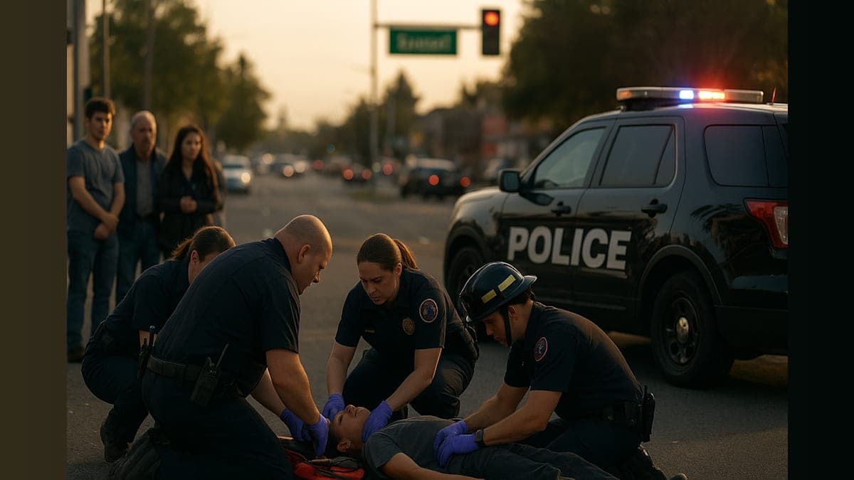 Tragedy Strikes on Sunset Boulevard: Juvenile in Critical Condition After Car Accident