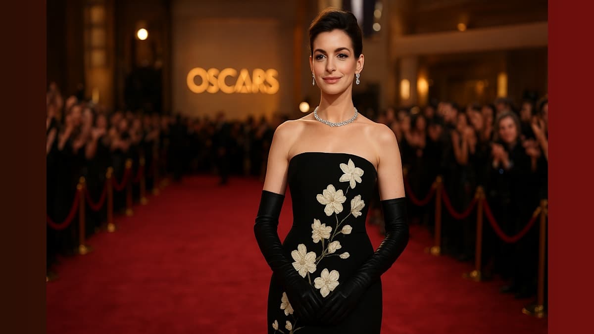 Anne Hathaway Dazzles at the 2026 Oscars: A Fashion Moment to Remember