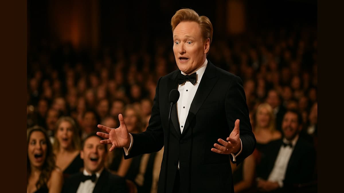 Conan O'Brien's Oscars Mic Drop: Are We Really Arresting Our Pedophiles?