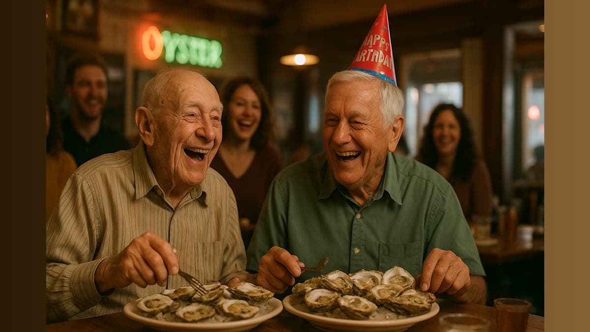 Father and Son Cash in on 54-Year-Old Promise for Free Oysters – You Won’t Believe How!