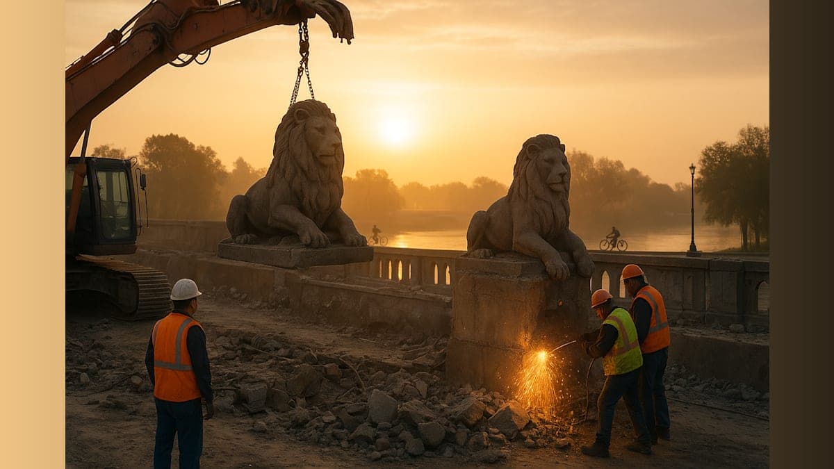 Goodbye, Bridge: Modesto's Lions Prepare for a New Chapter!