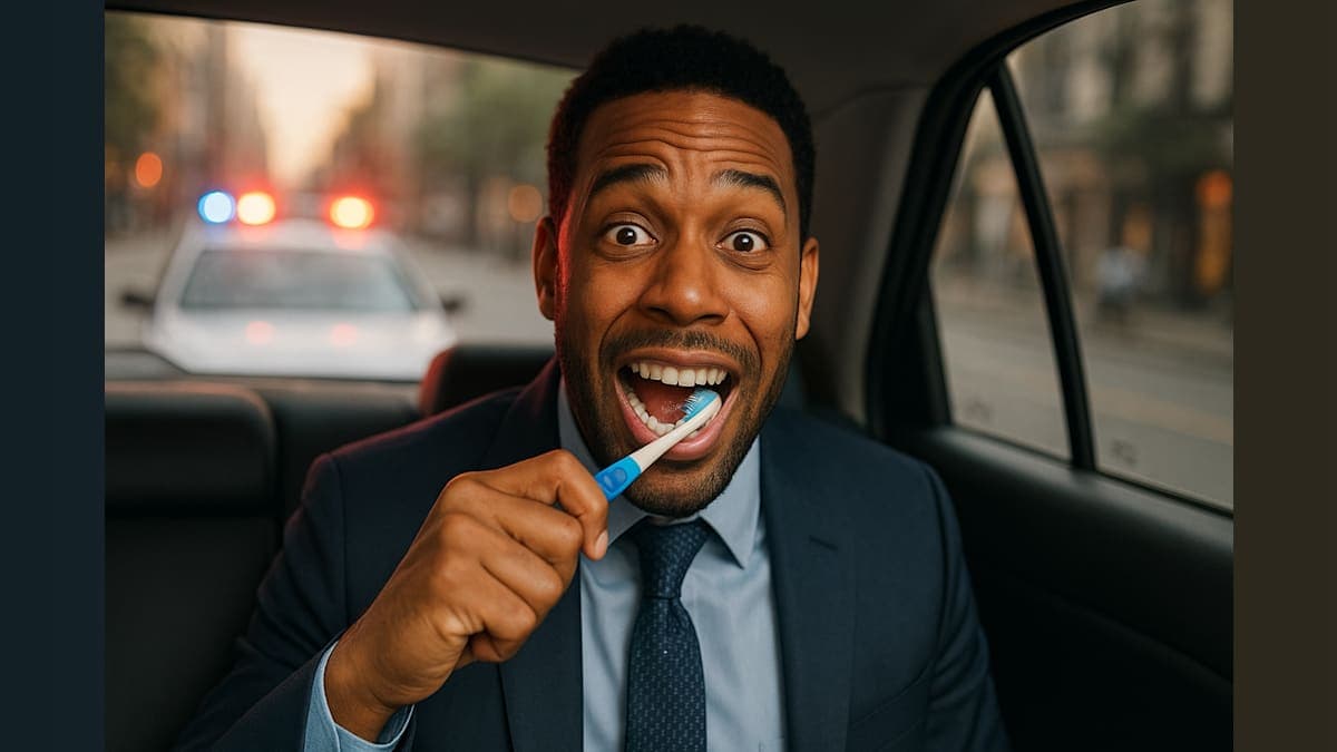Justin Sylvester’s Hilarious Police Encounter Before Co-Hosting Today Show