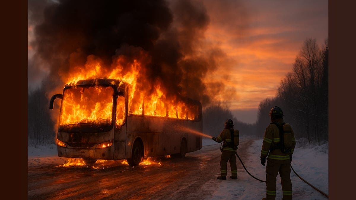 Bert Kreischer's Bus Charred in Comedy of Errors: A Blessing in Disguise?