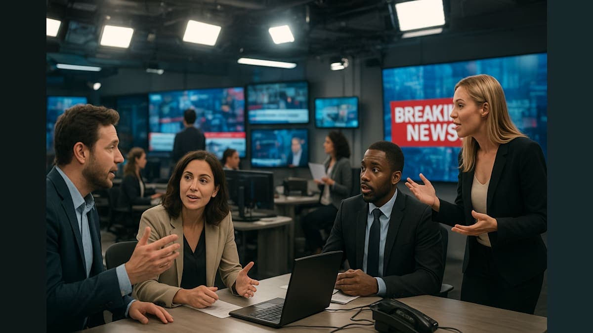 Step Inside TMZ's Newsroom: Live Chaos and Celebrity Scoop Awaits!