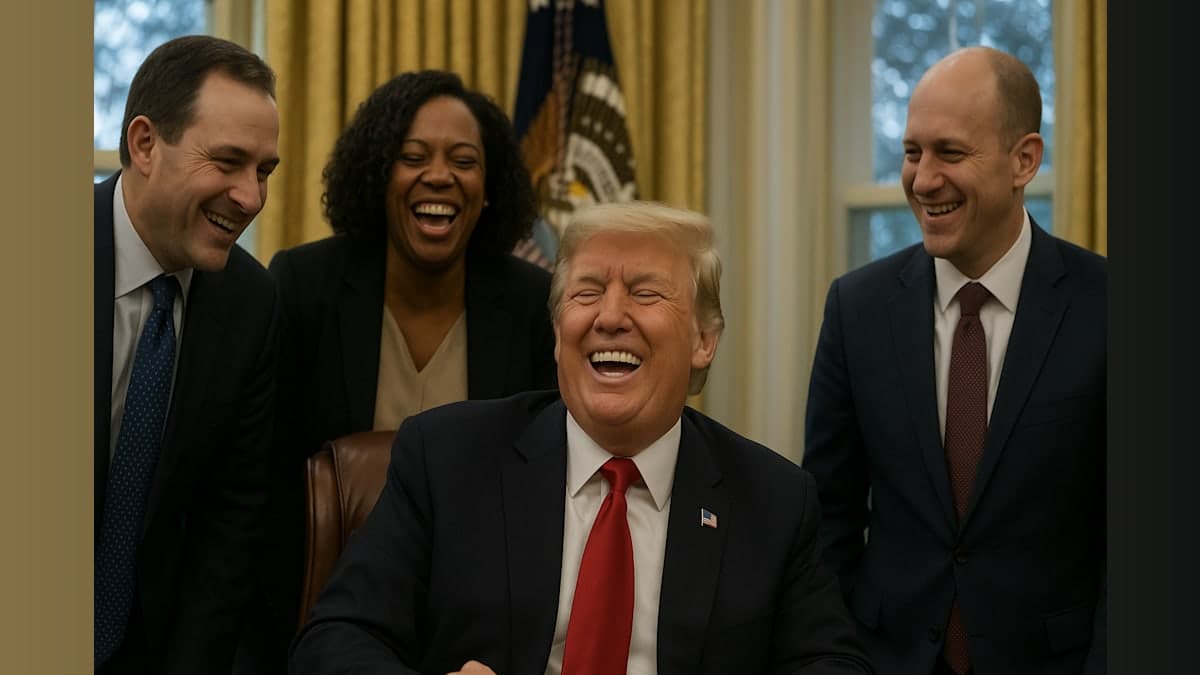 Trump's-Giggles-and-Iran's-New-Supreme-Leader: When Politics Gets Comedic