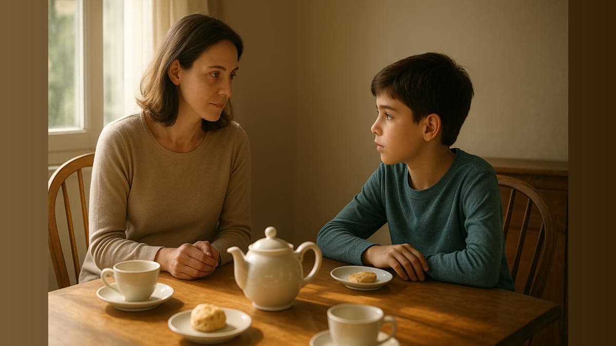 The Art of Just Sitting: Lessons from a Mother's Table