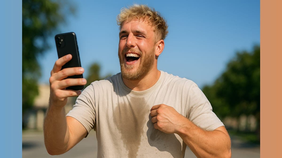 Jake Paul Takes a Hilarious Jab at Trump Rally Pit Stains—You Won't Want to Miss This!