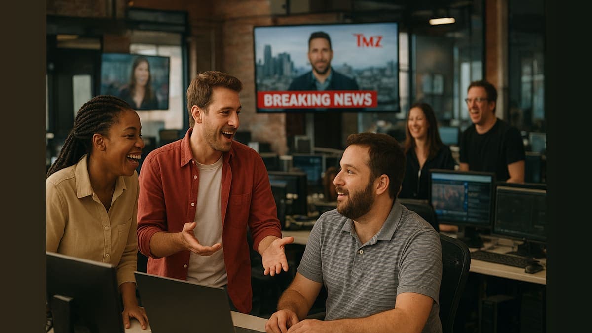 Behind the Newsroom Doors: Join TMZ's Live Stream Adventure!