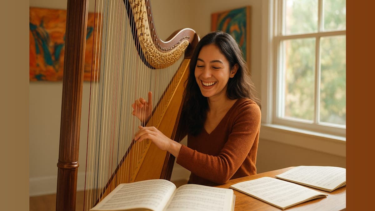 From Symphony to Sacramento: A Harpist’s New Chapter in Music