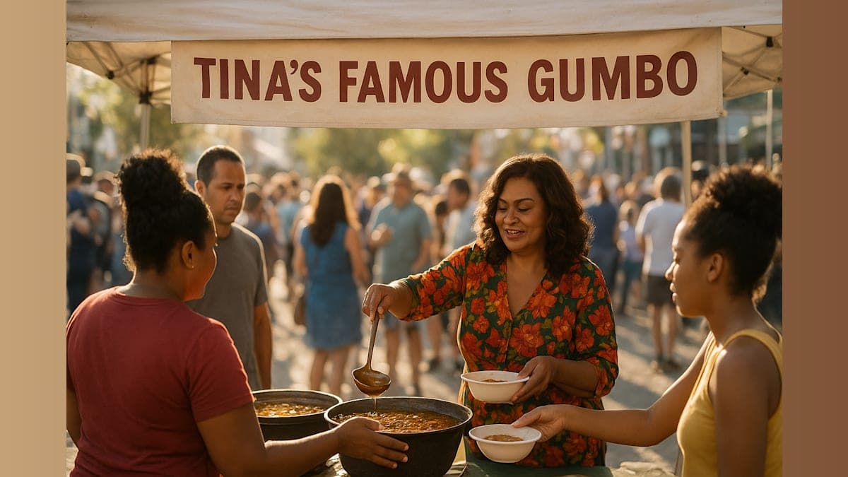 When Gumbo Meets the Health Department: Tina Knowles’ Booth Gets a Shock!