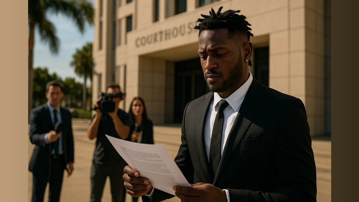 Antonio Brown Gets the Green Light for a California Escape—But Not for the Reasons You Think!