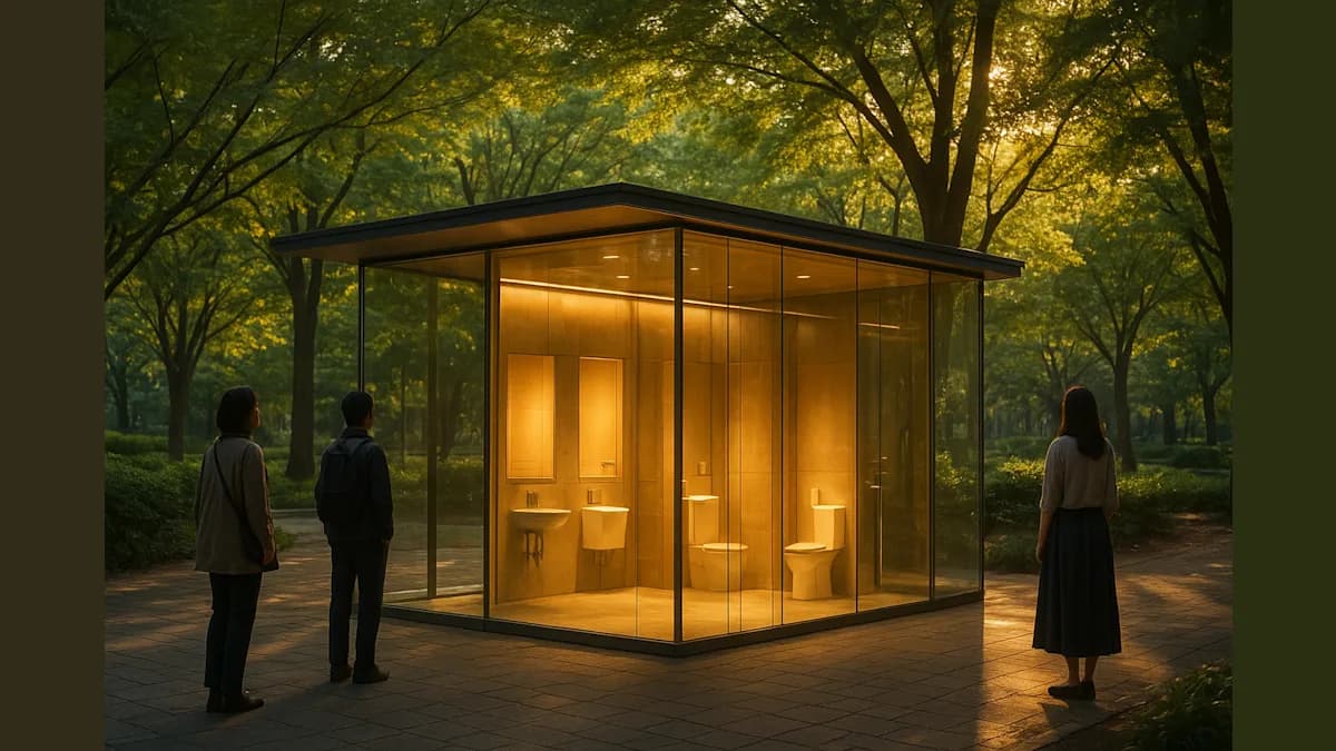 Toilets That Shine: Tokyo's Glowing Restrooms Are Changing the Game!