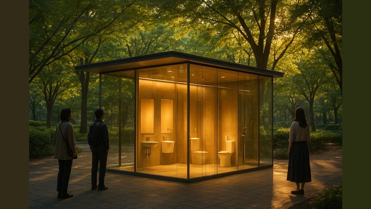 Toilets That Shine: Tokyo's Glowing Restrooms Are Changing the Game!