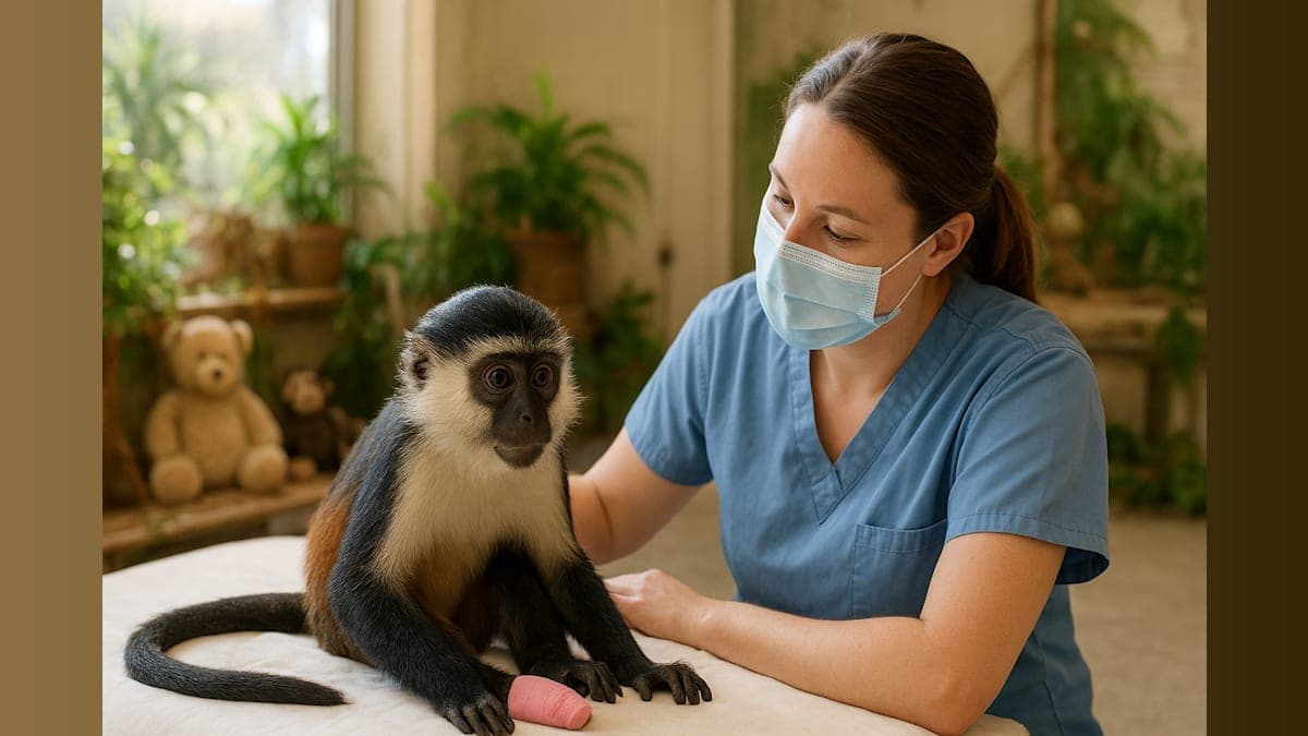 A Baby Monkey's Dramatic Entry: Surgery, Survival, and Sweetness!
