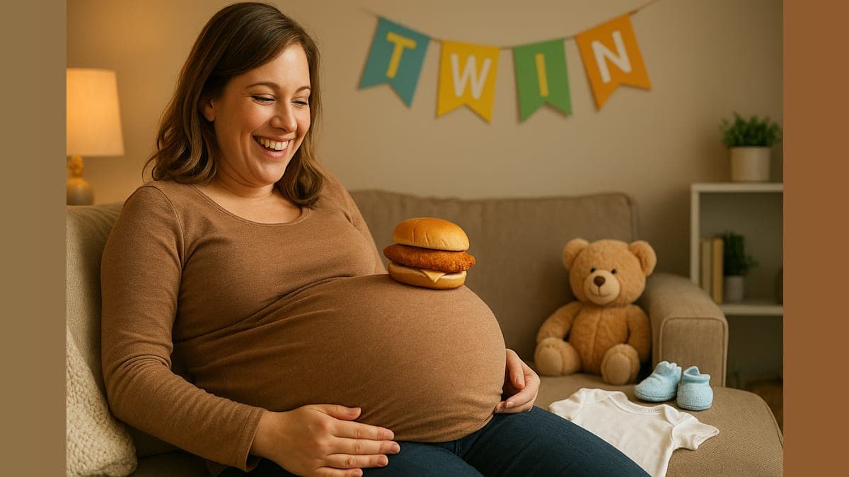 Bumps, Breakdowns, and Belly Tables: Natalie Joy Gets Real About Twin Pregnancy