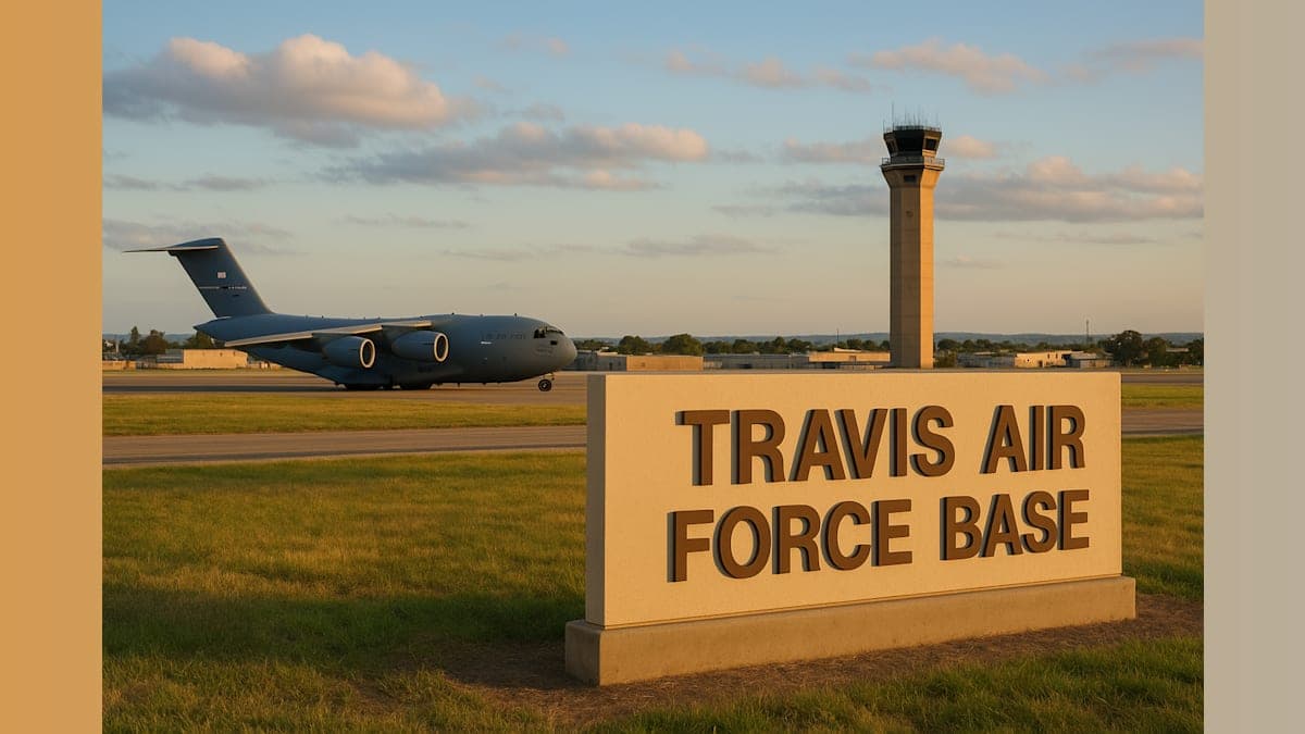 Travis Air Force Base Plays Key Role in Iran Conflict