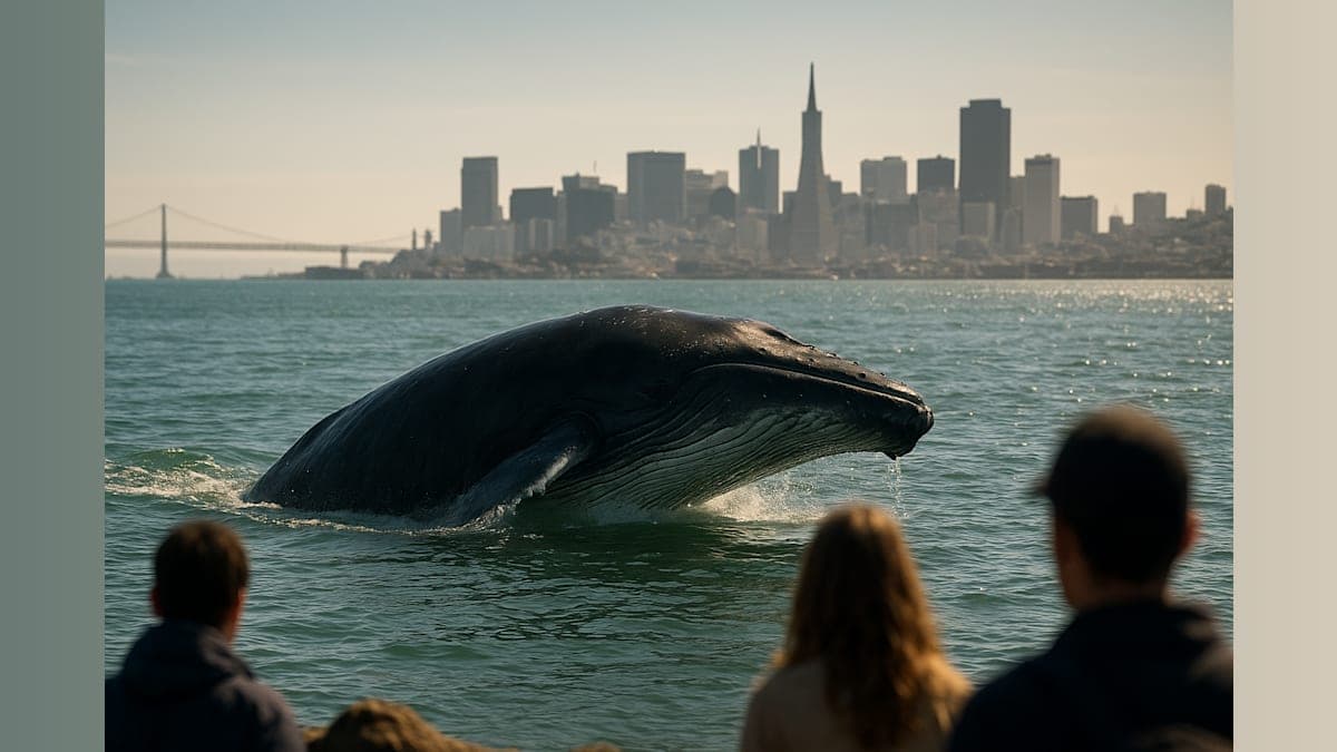 Whale of a Surprise: What’s Swimming in San Francisco Bay?