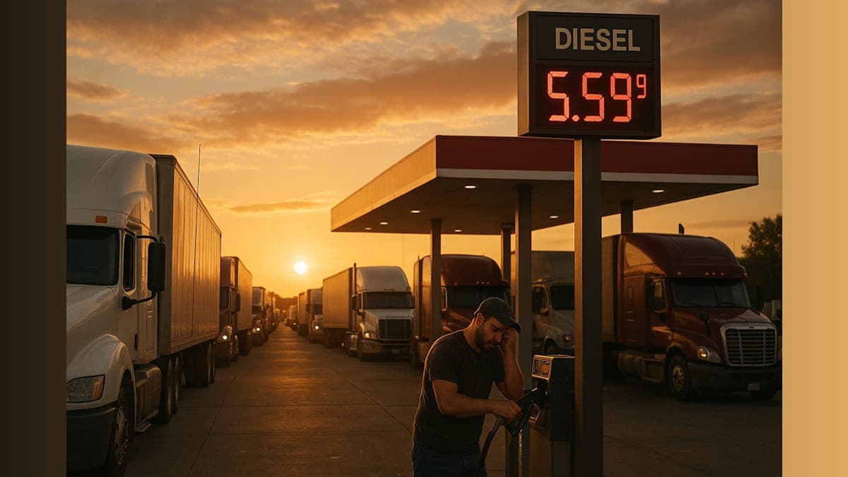 Fueling Concerns: California's Diesel Prices Surge Beyond $6