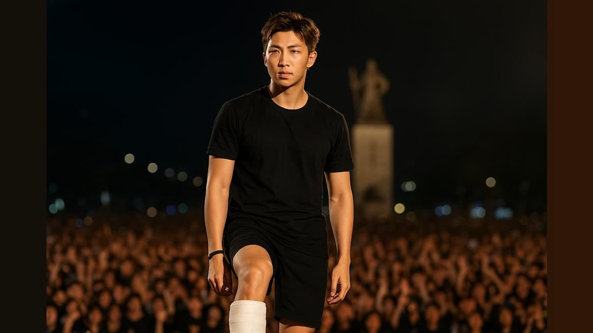 BTS Leader RM Faces a New Challenge—An Injury Just Days Before the Comeback Concert!