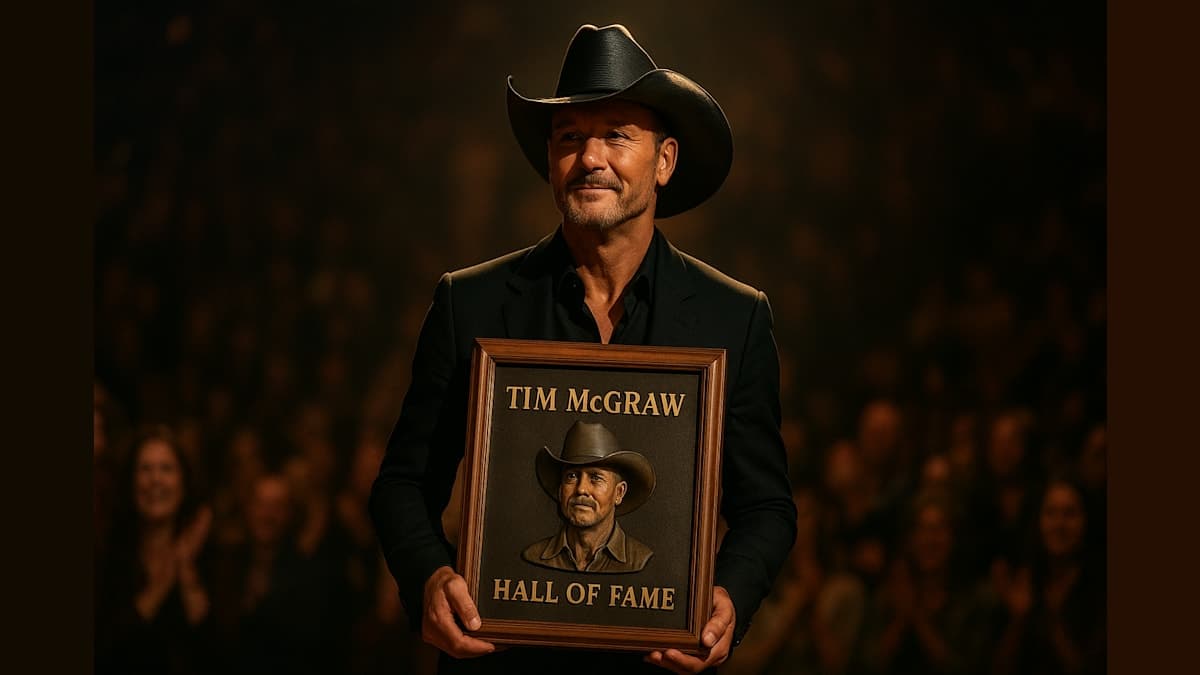 Tim McGraw's Hall of Fame Dream Comes True: A Country Legend Takes the Stage!