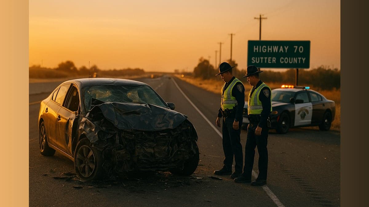 Highway to Trouble: A DUI Crash in Sutter County Leaves One Driver Grounded