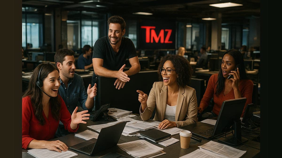 Get a Front-Row Seat to TMZ's Wild Newsroom Drama!