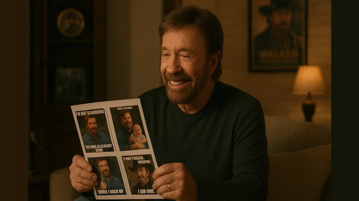 Chuck Norris: The Meme Master Who Laughed His Way Through Life