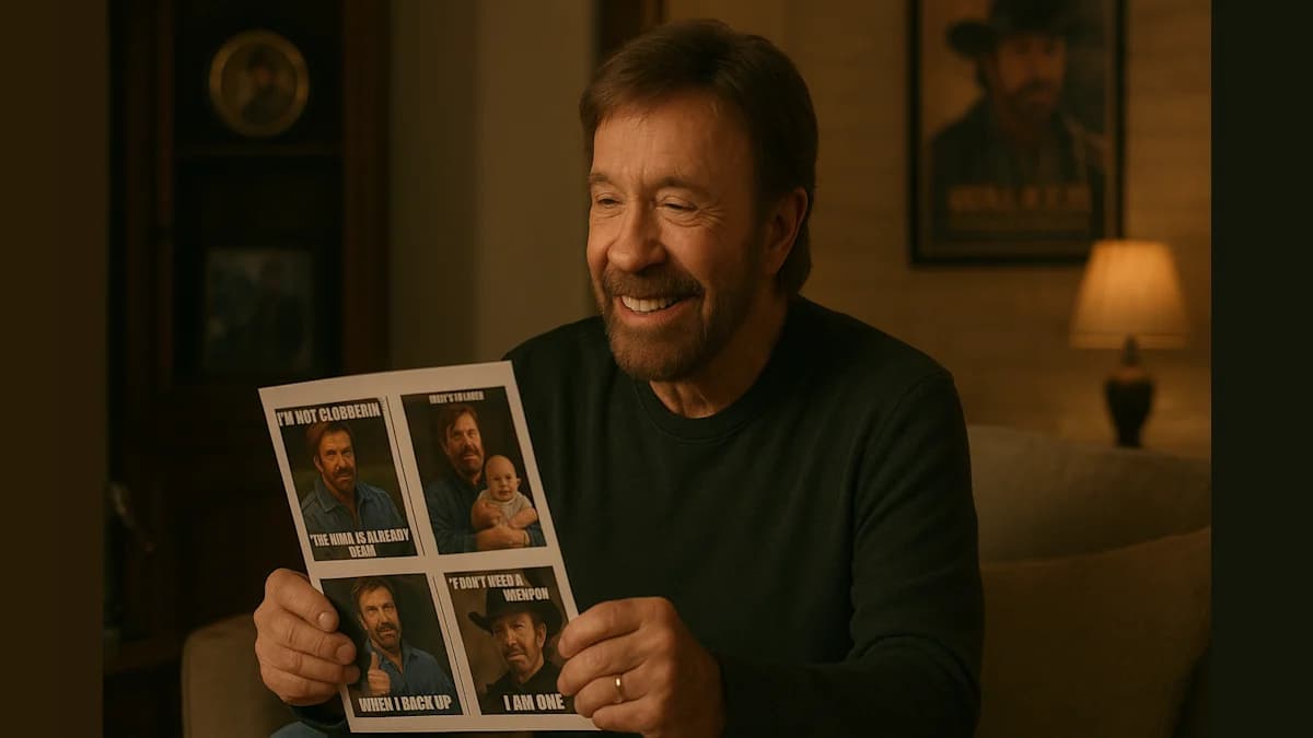 Chuck Norris: The Meme Master Who Laughed His Way Through Life