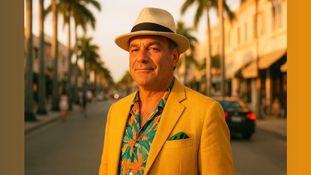 Palm Beach Pete: Embracing His Style Despite the Epstein Comparisons