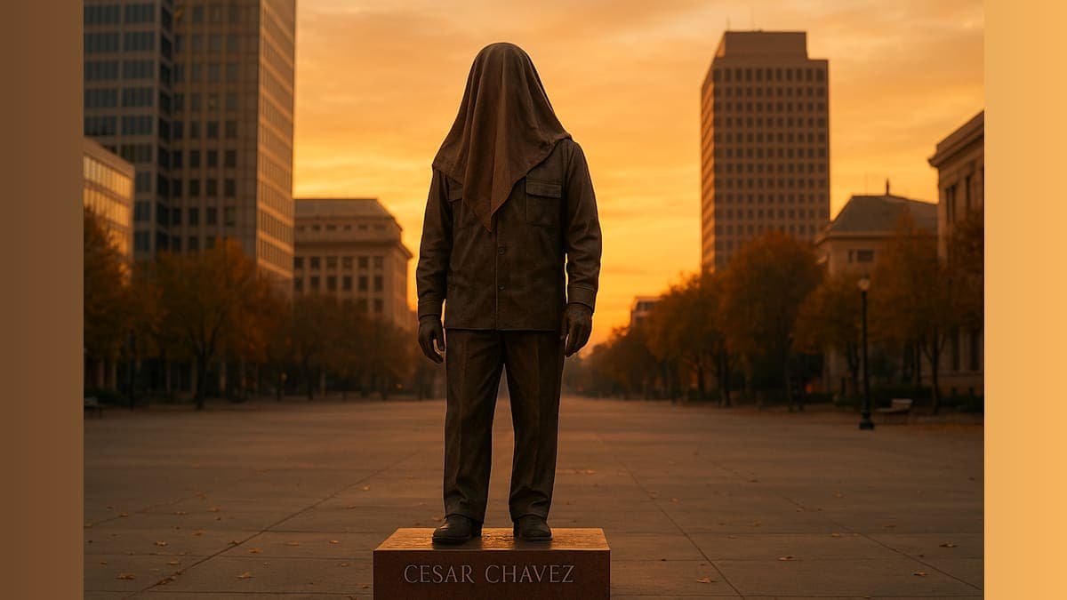 César Chávez Statue Covered Amid Shocking Allegations: What Does This Mean for His Legacy?