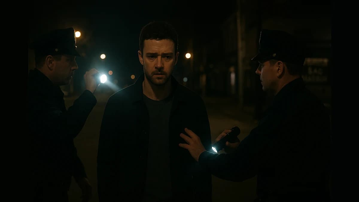 Caught on Camera: Justin Timberlake’s DWI Drama Unfolds in Shocking Footage