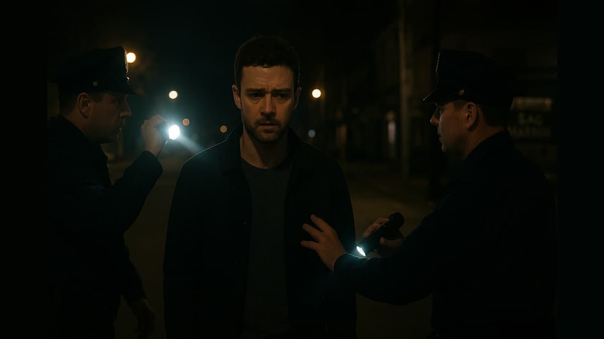 Caught on Camera: Justin Timberlake’s DWI Drama Unfolds in Shocking Footage