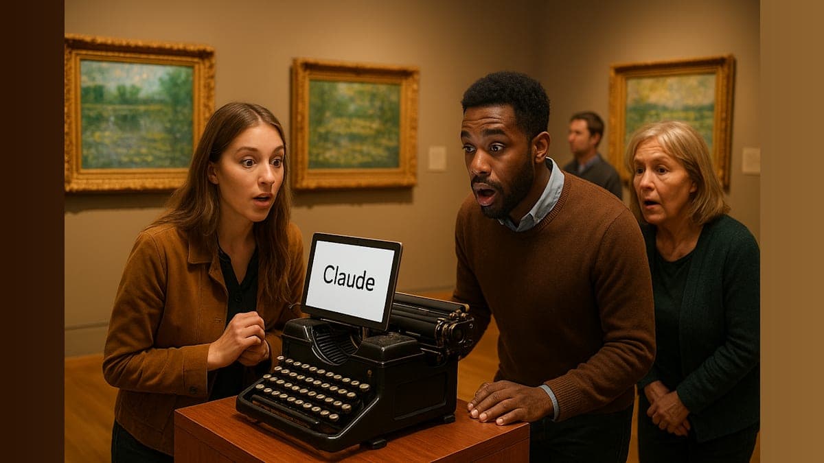 When Monet Meets Claude: A New Twist on Art and AI at de Young Museum