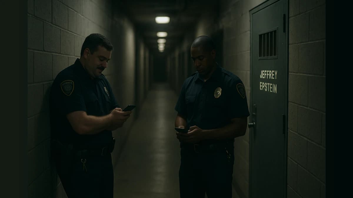 Caught on Camera: The Nightmare Night Jeffrey Epstein’s Guards Forgot to Guard