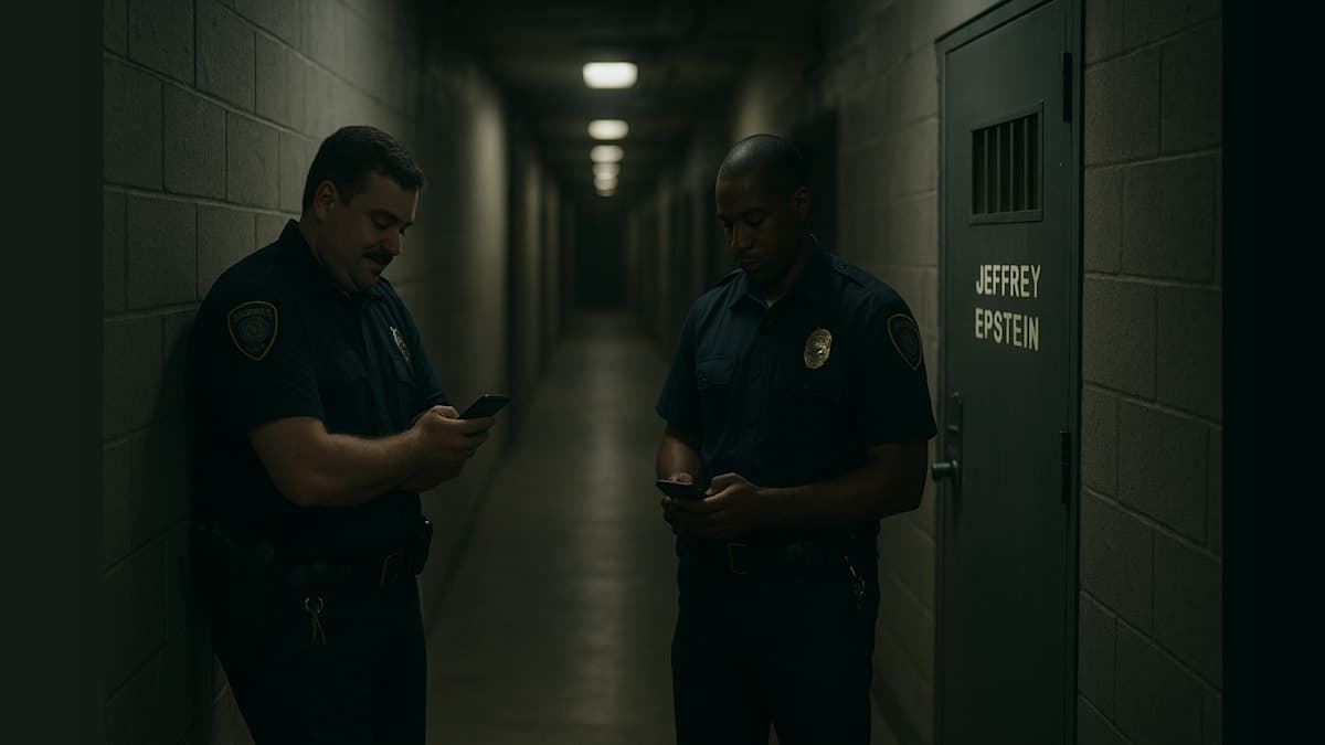 Caught on Camera: The Nightmare Night Jeffrey Epstein’s Guards Forgot to Guard