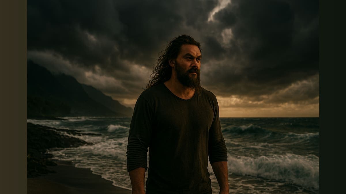 Jason Momoa’s Emotional Wake-Up Call Amid Hawaii’s Stormy Skies